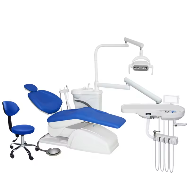 CE certified high-quality medical dental unit hot selling complete set of LED induction lights orthodontic dental chairs