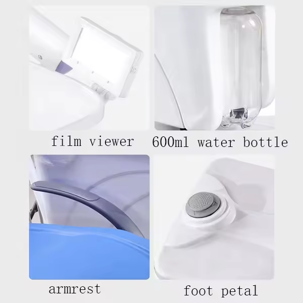 CE certified high-quality medical dental unit hot selling complete set of LED induction lights orthodontic dental chairs