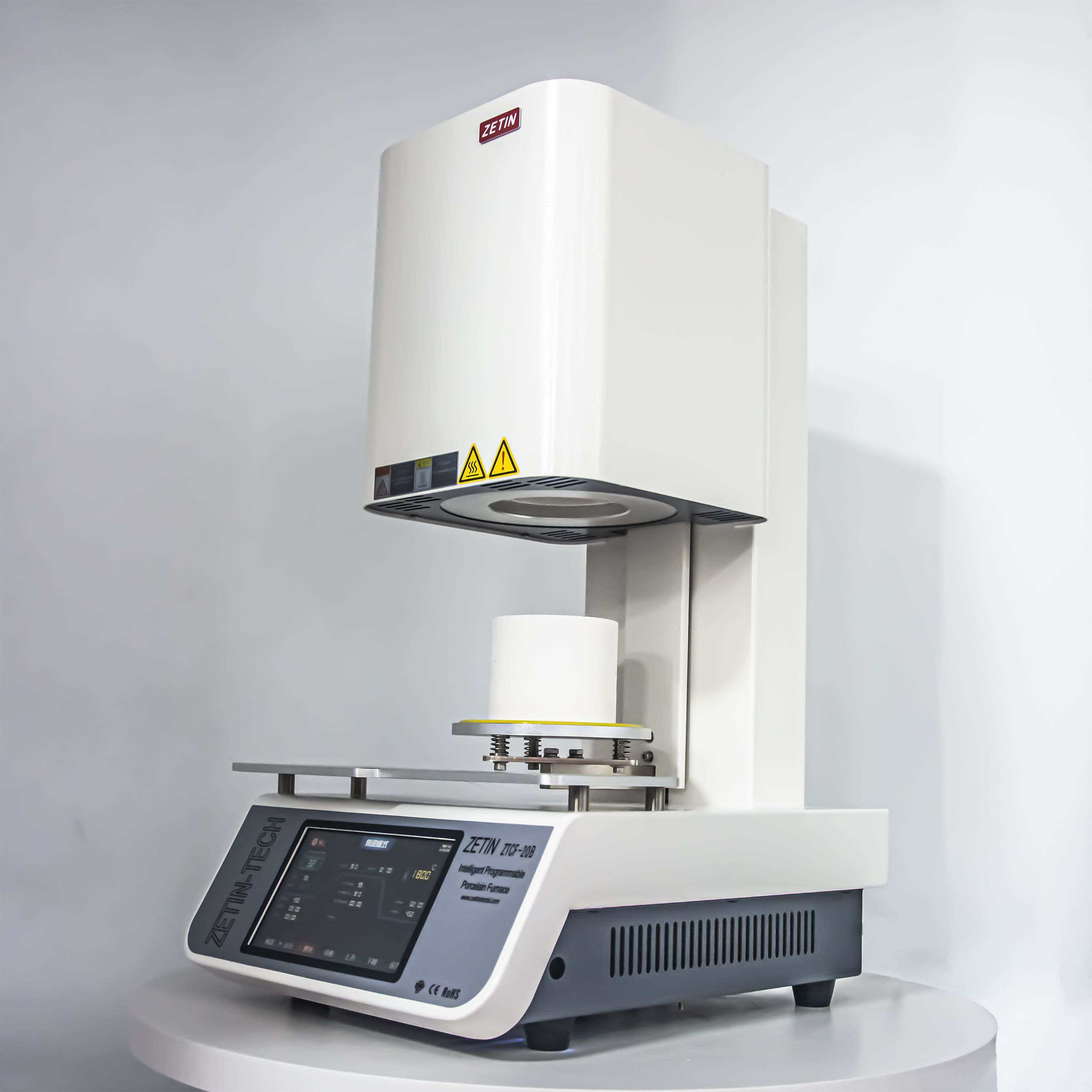 ZETIN Dental Casting Porcelain Furnace Vacuum Dental Porcelain Furnace for Dental Laboratory