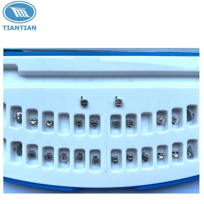 2023 TIANTIAN effective other dental equipments MBT self ligating brackets for teeth