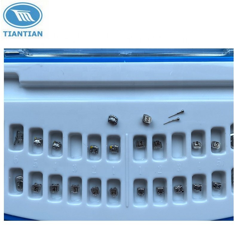 2023 TIANTIAN effective other dental equipments MBT self ligating brackets for teeth