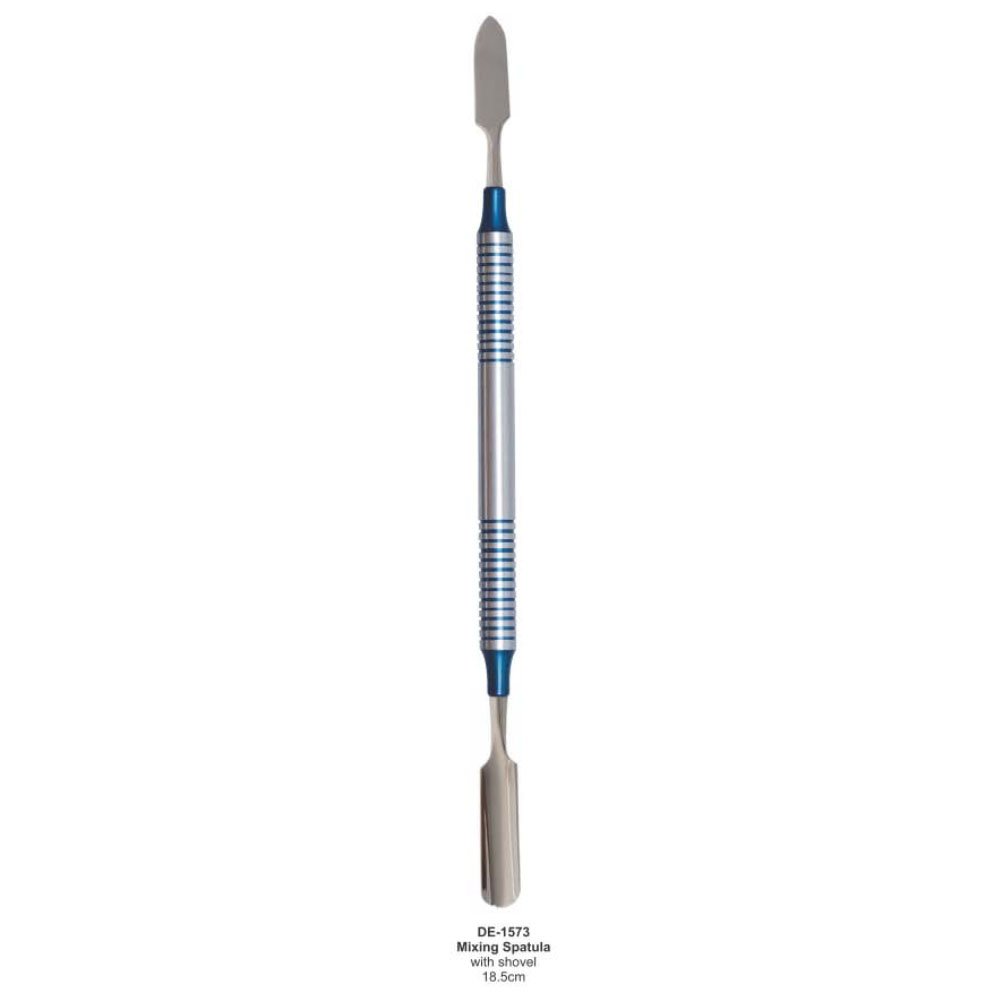 New Dental Implant Mixing Spatula with Shovel 18.5 cm Titanium