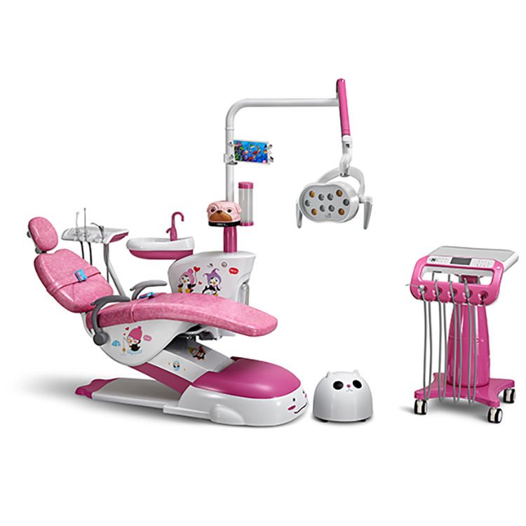 Children's Dental Chair A800 Cute Cartoon dental chair for children CE Approved Electric Teeth Treatment Machine