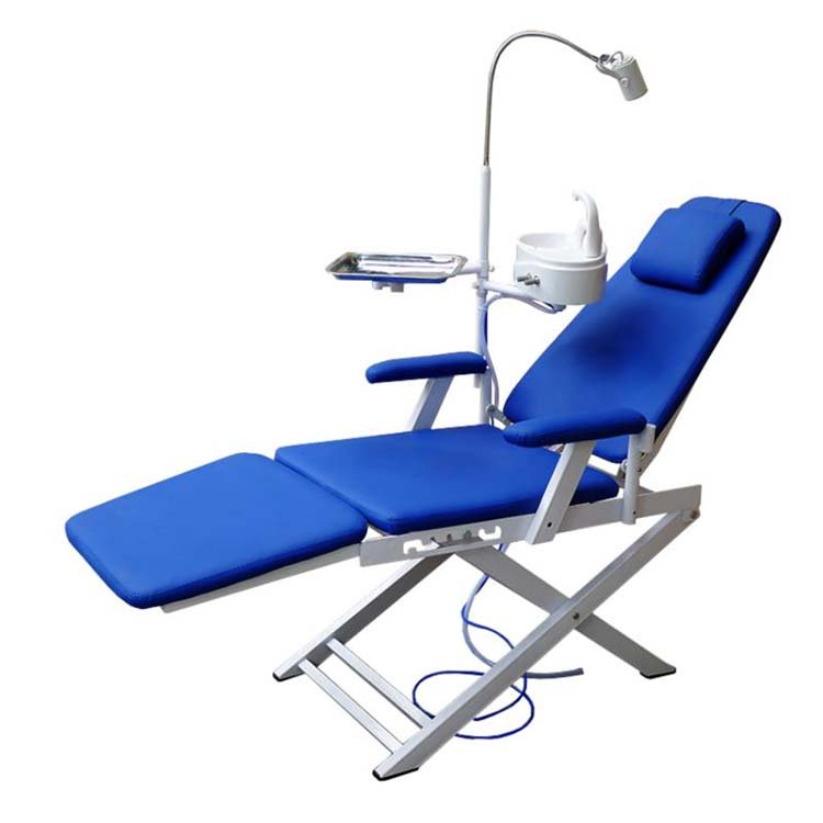 Wholesale Other Dental Equipment Chair Unit Price TPC Best Sell Mobile Portable Dental Chair With Air Compressor