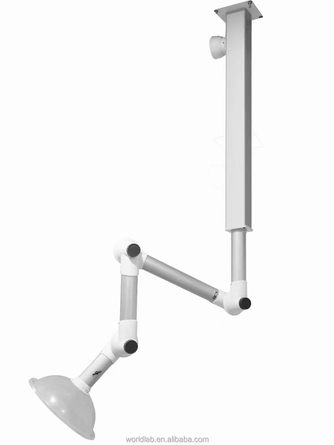 Chinese made wall mounted flexible dental smoking arm universal range hood