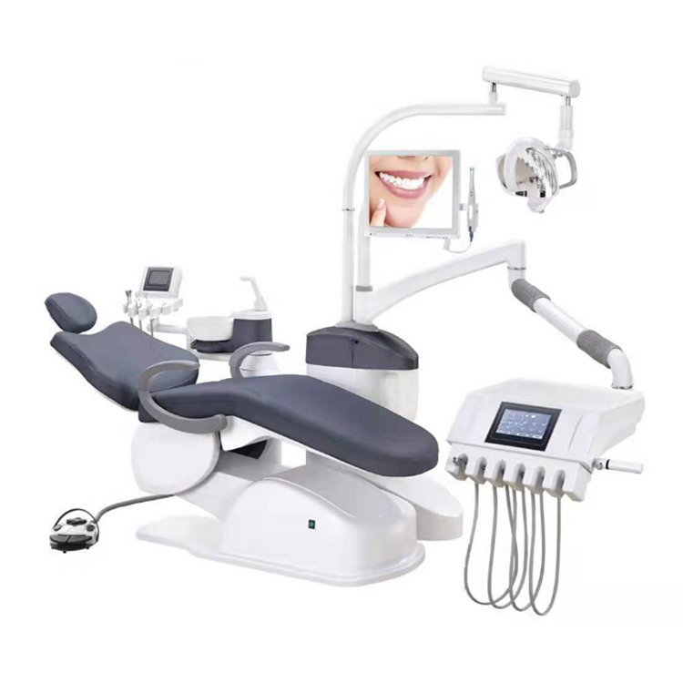 SJD-A20 Dental Unit China Low Price Dentistry Department Equipment Medical Treatment Electric Dental Chair for Sale