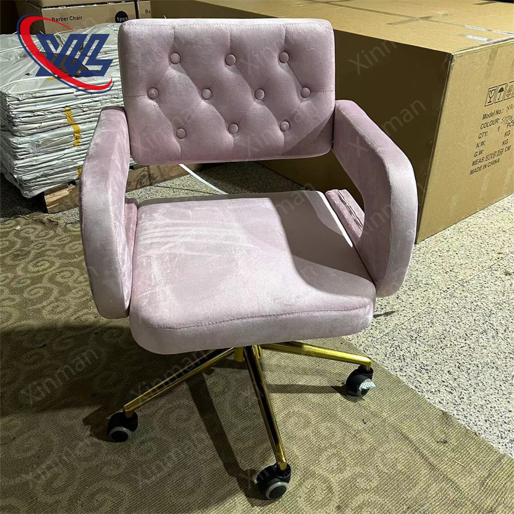 Xinman Cheap Dental Round Seat Swivel Doctor Chair Clinic PU Leather Hospital Chairs With Castors