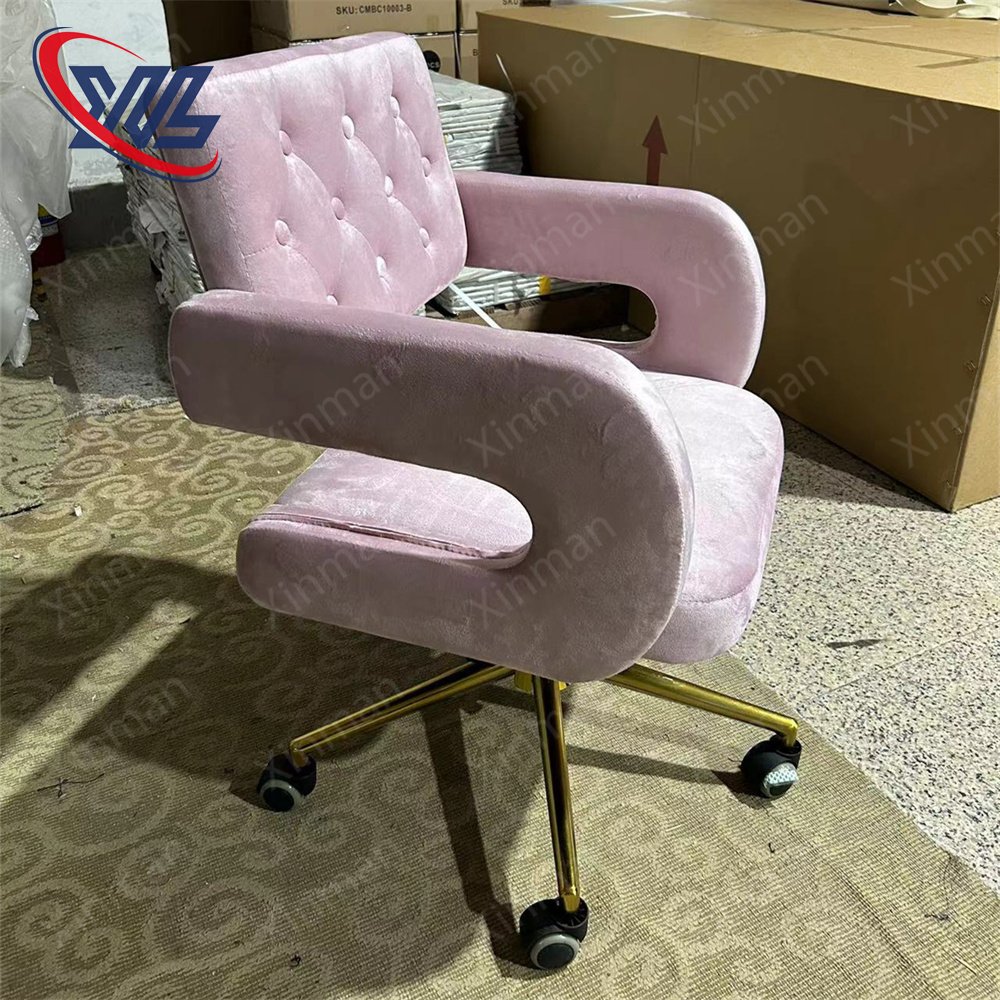 Xinman Cheap Dental Round Seat Swivel Doctor Chair Clinic PU Leather Hospital Chairs With Castors