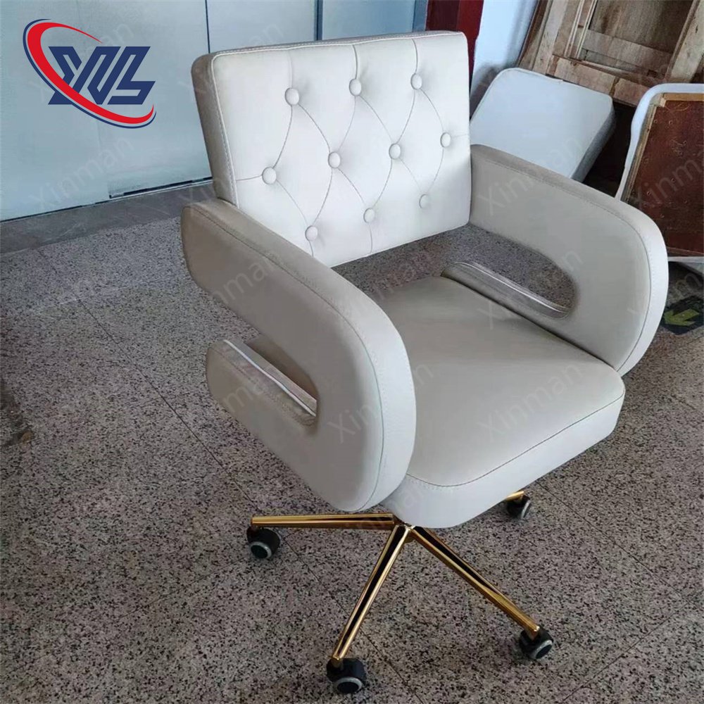 Xinman Cheap Dental Round Seat Swivel Doctor Chair Clinic PU Leather Hospital Chairs With Castors