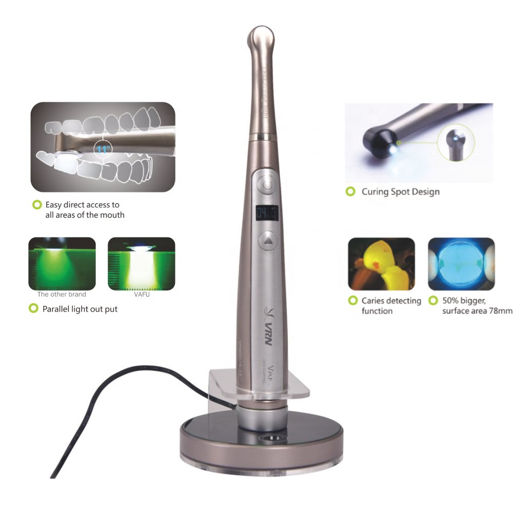 VRN VAFU Black LED 1 Second to Cure for led light cure dental curing light lamp other dental equipments