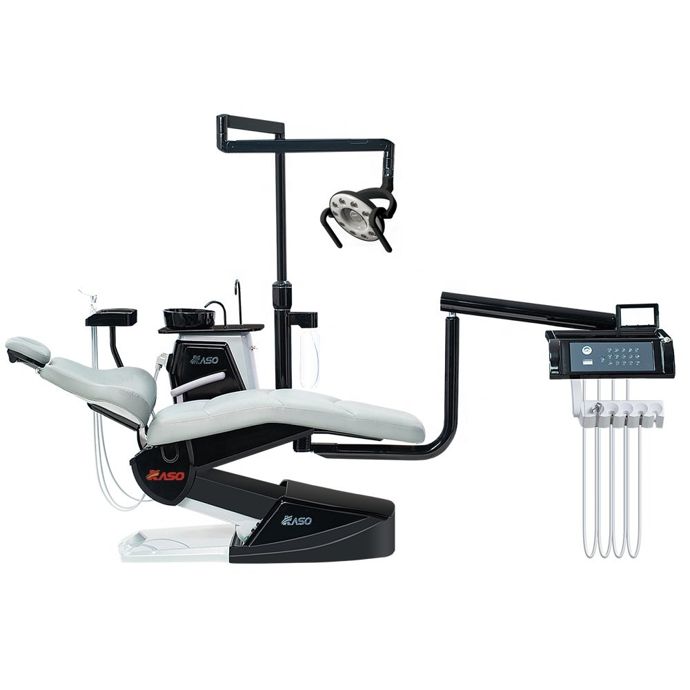 KASO Hot Sell Dental Euqiupment Black Color Model KS-R4 Dark Knight Dental Chair
