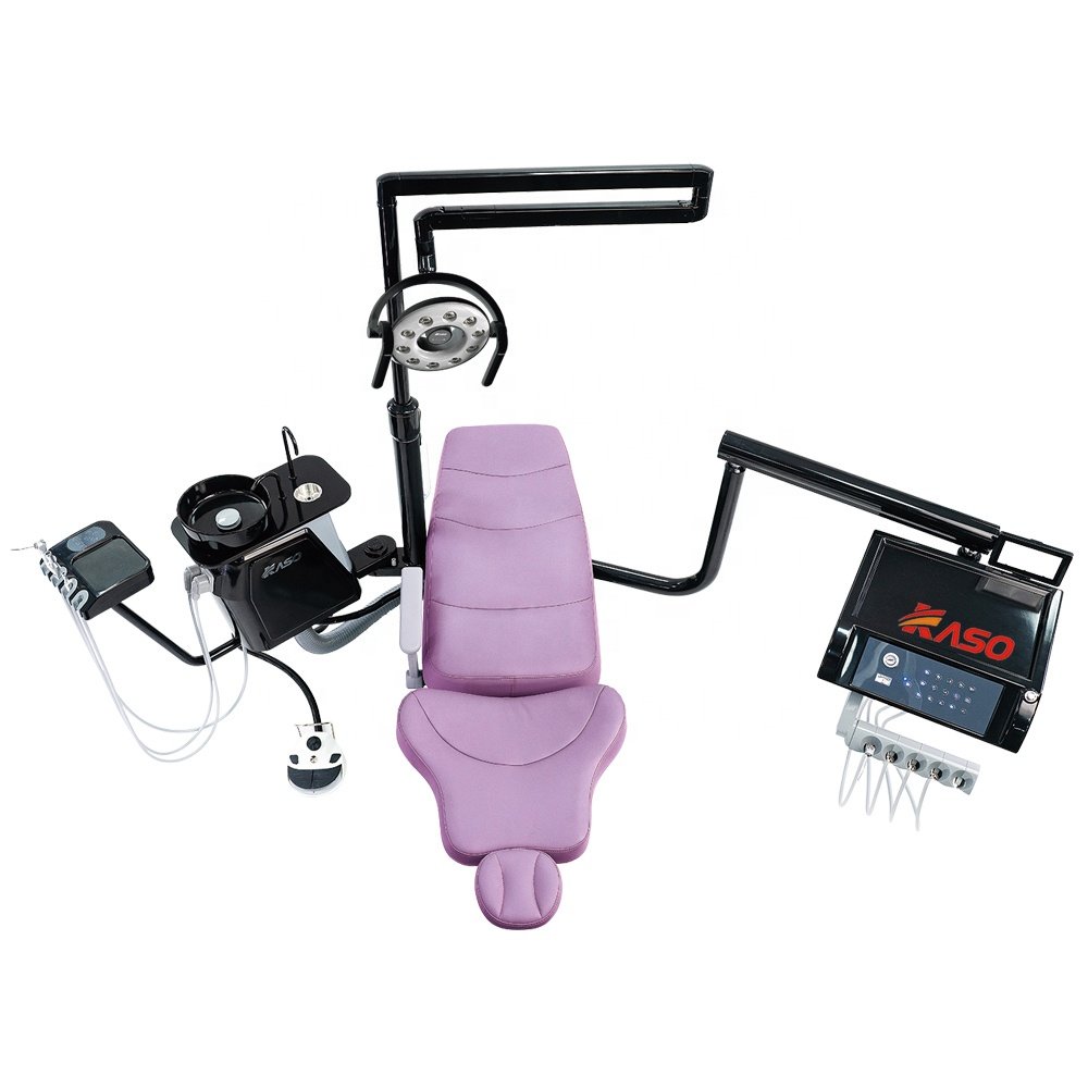 KASO Hot Sell Dental Euqiupment Black Color Model KS-R4 Dark Knight Dental Chair