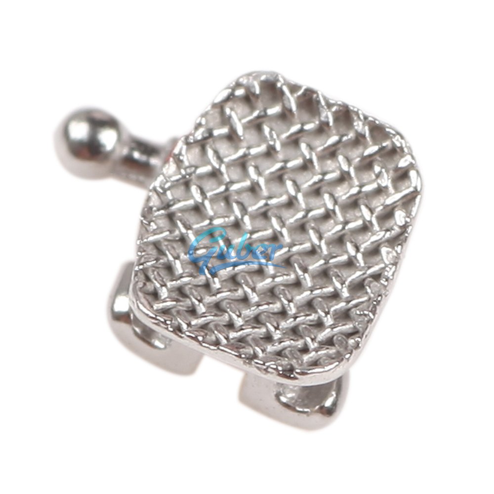 Other Dental Equipments Orthodontic Brackets Mini Roth Mesh Base Metal Braces for Teeth