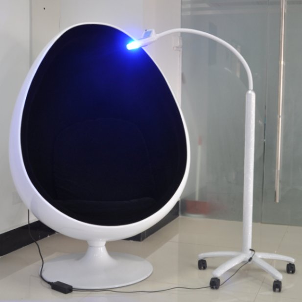 Private logo input high power 30W best blue led accelerator professional dental use teeth whitening machine beauty salon light