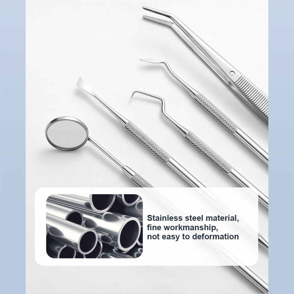 Dental Oral Care Tooth Cleaning Kit Surgical Instruments Fog Free Photo Mirror Orthodontic Cleaning Kit Teeth Cleaning Mirrors