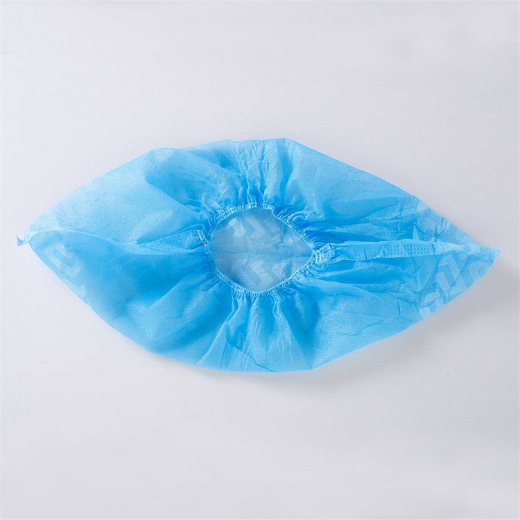 Disposable Non Woven Shoe Covers Blue Color Non-woven Shoes Cover
