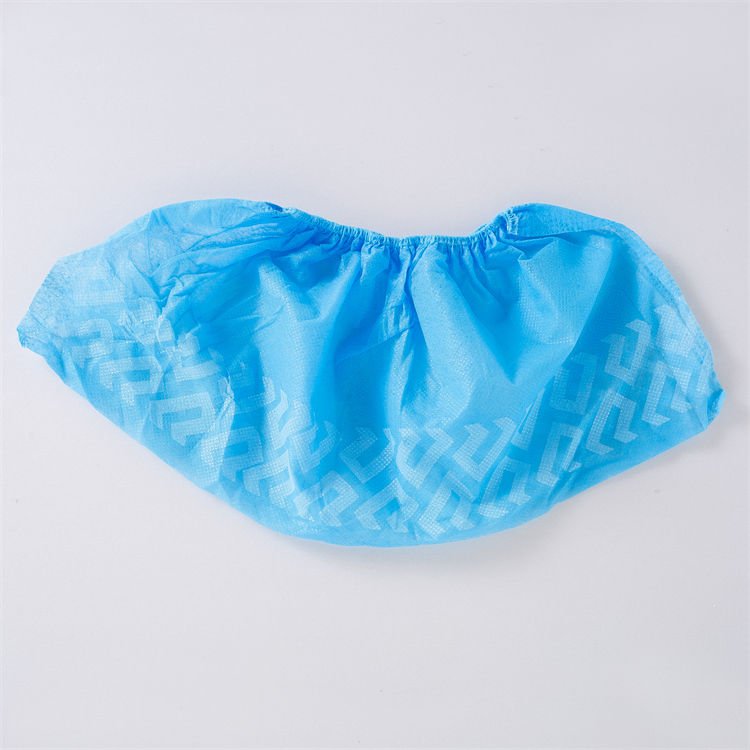 Disposable Non Woven Shoe Covers Blue Color Non-woven Shoes Cover