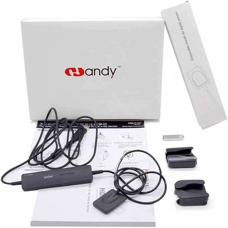 Handy Dental Digital X-Ray Sensor HDR500 RVG Compatible with Win2000/xp/Win7/Win 8/Win 10 USB X Ray Intraoral Imaging System