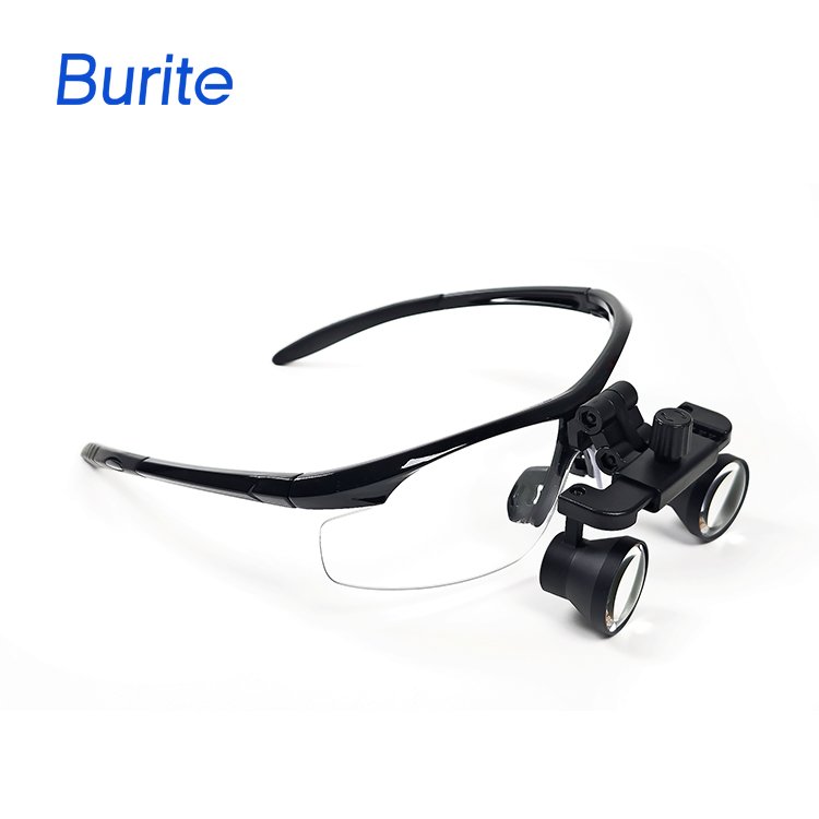 Burite 21A 2.5X Dental Portable Magnifier Dental Loupe Blue Plastic Frame Medical magnifier Other Dental Equipment