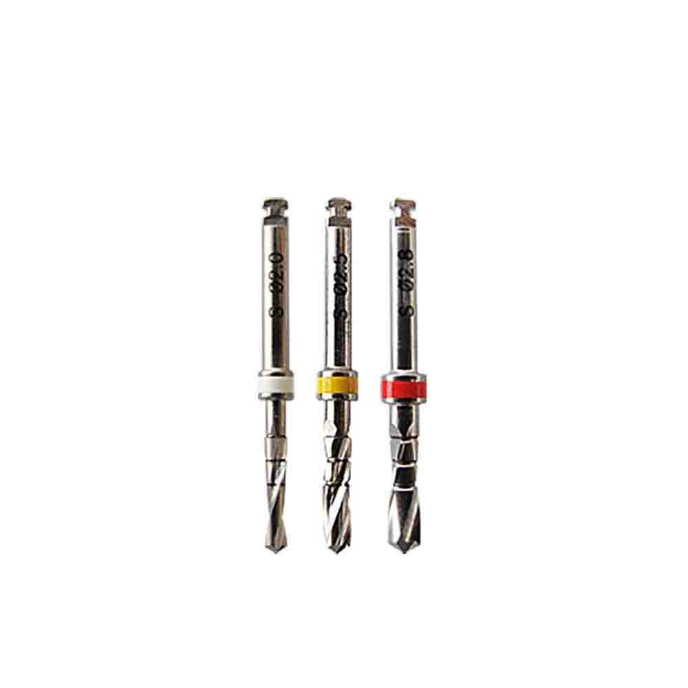 High Quality dental Short Implant Drills 2.0 mm, 2.5 mm, 2.8 mm dental implant dental equipment Implantology Instruments