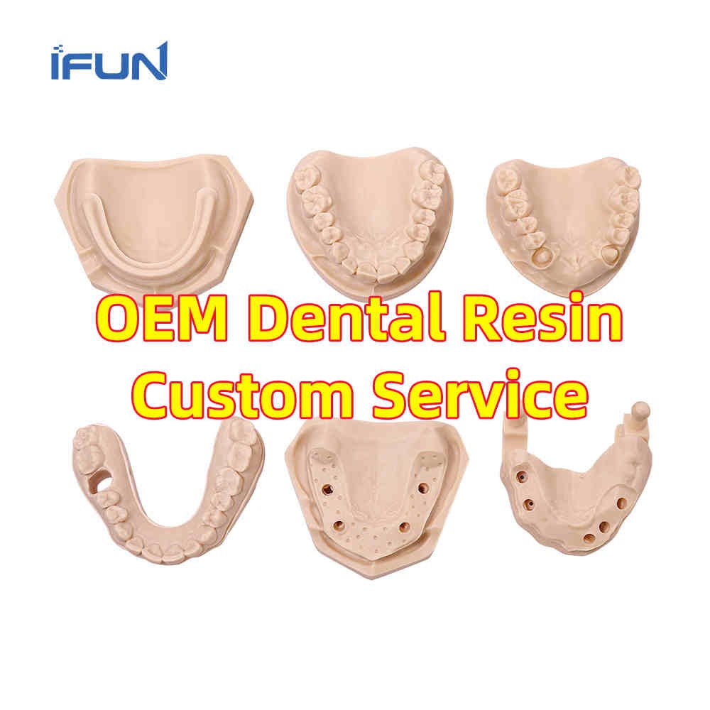 Ifun 3160 3d Printing Material Uv Curing Resin Dental Model Resin For Dlp Printer Prototyping Liquid Photopolymer Resin 405nm