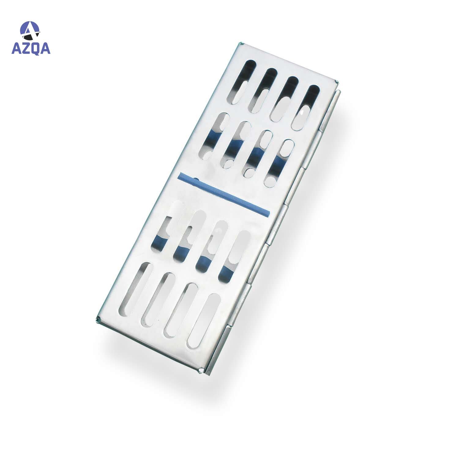 German Dental Autoclave Sterilization Cassette Dental Composite Filling Instruments Anterior Amalgam Placement Tools + Cassette