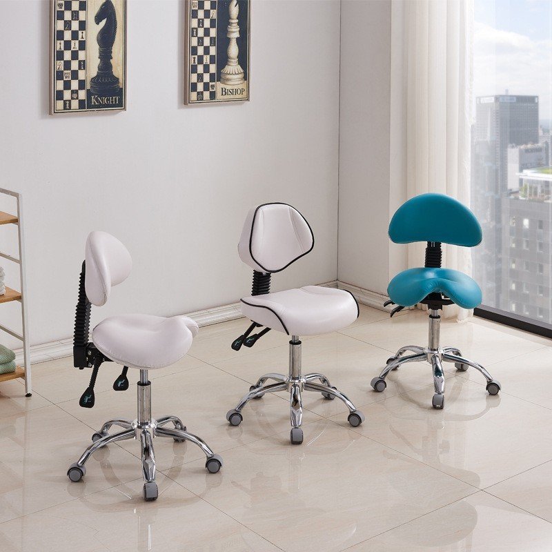 Xinman Black Color Dentist Chair Equipment Dental Chair Unit Saddle Type Dentist Stool Doctor Chair Salon Stools