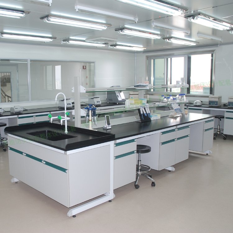 Laboratory Steel and Wood Experimental Table Laboratory Department Central Operating Table Hospital Dental Workbench