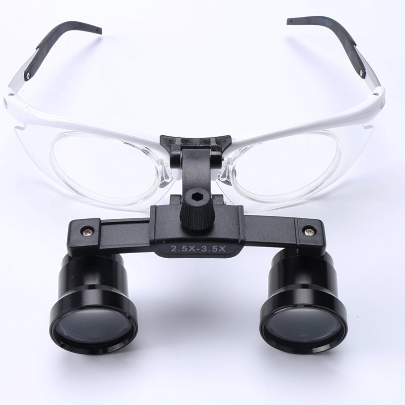 2.5x 3.5x Aluminium Loupes Customized Suit Myopia people Medical Magnifying lens Dental Equipment Binocular