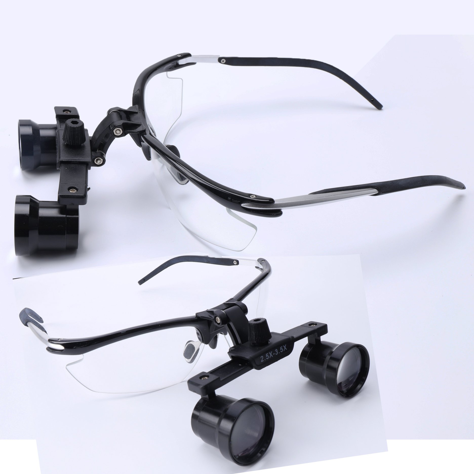 2.5x 3.5x Aluminium Loupes Customized Suit Myopia people Medical Magnifying lens Dental Equipment Binocular