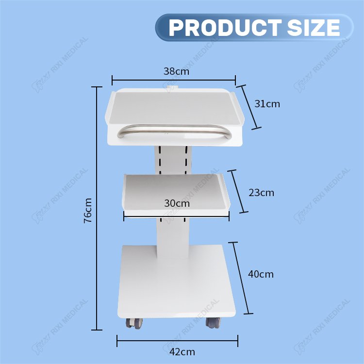 Dental Mobile Cart With Oral Camera Computer System 17 Inches Medical Intra Oral Camera With Mobile Cart