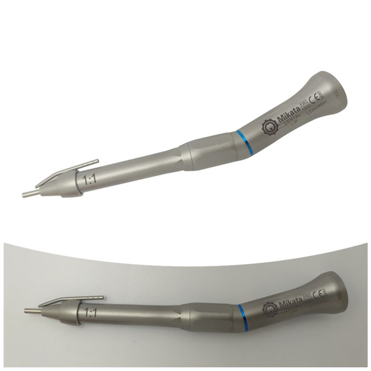 L-H9 1-1 Dental Handpiece Dental Surgical External Contra Angle Low speed 20 Degree Straight Implant Contra Angle