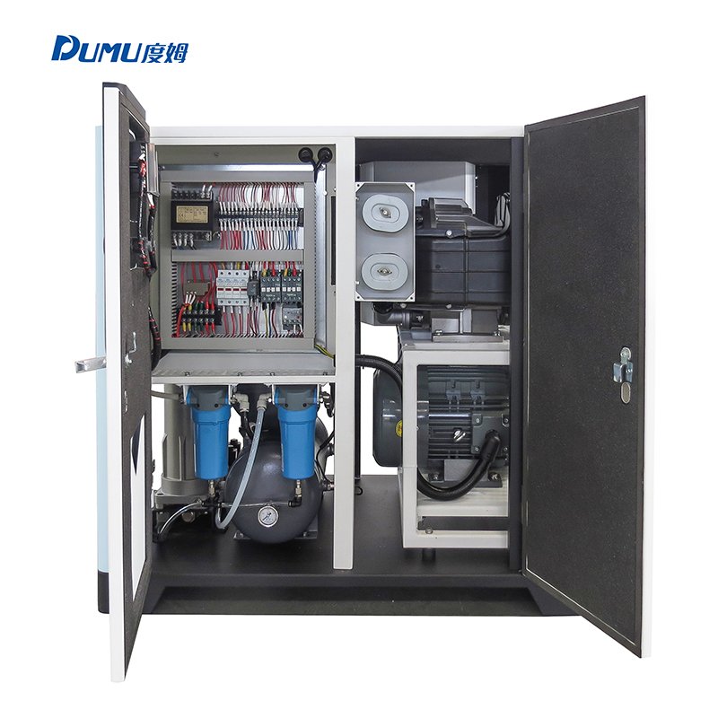 medical Equipment Belt Driven screw air compressor machine