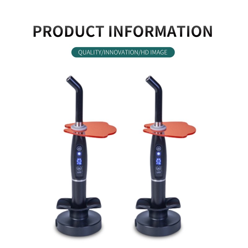 Dental Wireless LED Curing Light Curable Resin Oral Hygiene Cordless Device Led Dental Photopolymerizer Lamp