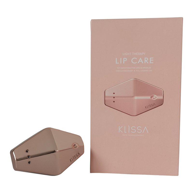 Silicon Lip Care Plumper Tool Rechargeable LED Light Lip Therapy Reduce Lip Lines Device