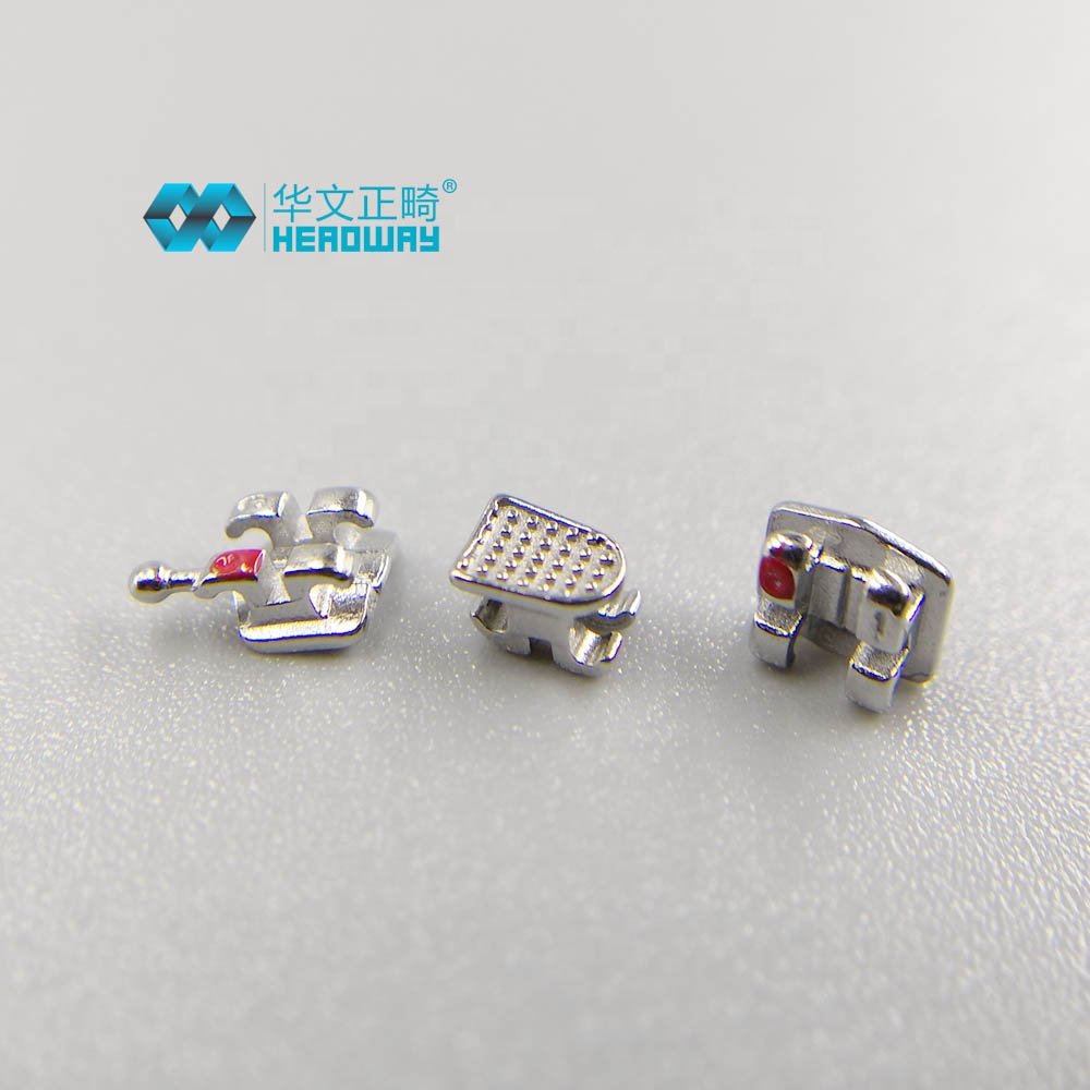 Hangzhou Headway Metal Brackets Orthodontic Brackets Monoblock ROTH 022 dental braces