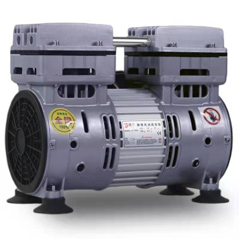 Silent 750w 1500w 1800w 2200w oilless oil free dental air compressor pump compressor head