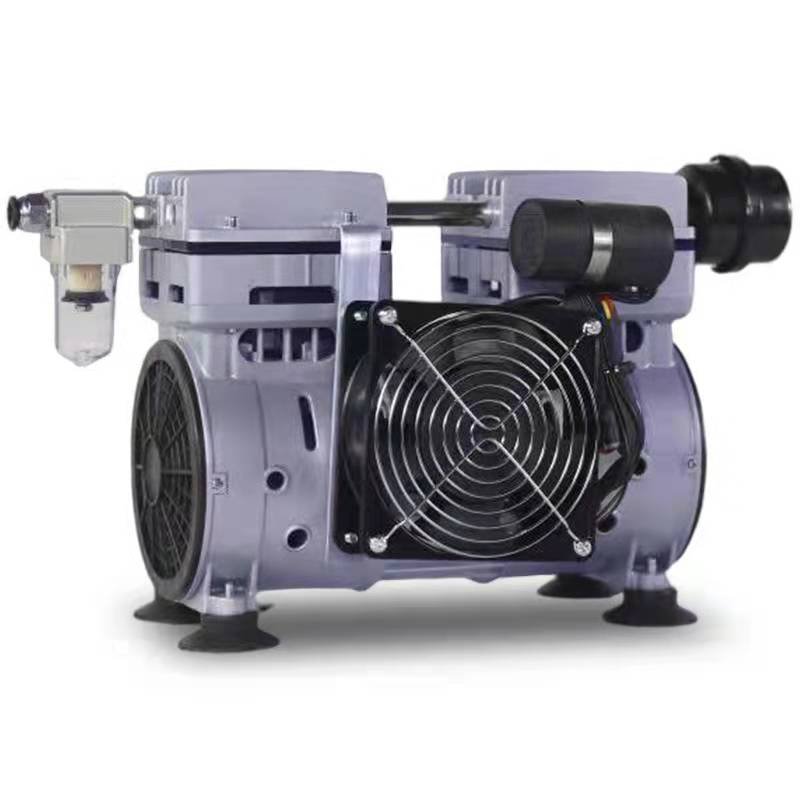 Silent 750w 1500w 1800w 2200w oilless oil free dental air compressor pump compressor head