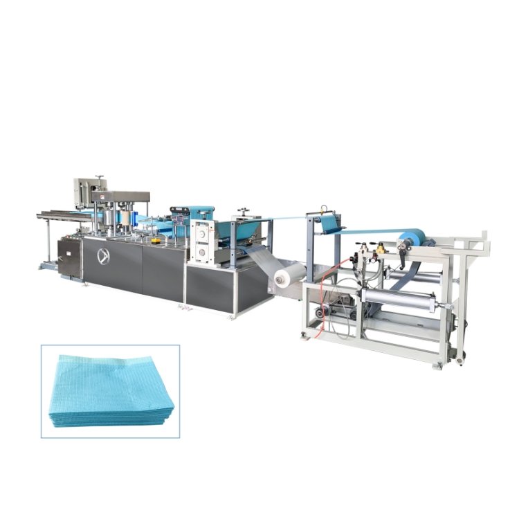 Automatic Dental Bib Making Machine Disposable Adult Pad Towel machine