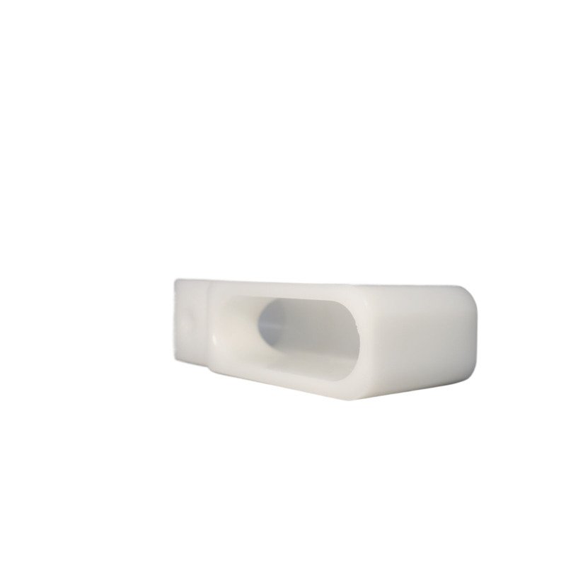 White Delrin Purge Drain Tube CNC Machining Parts for Dental Equipment
