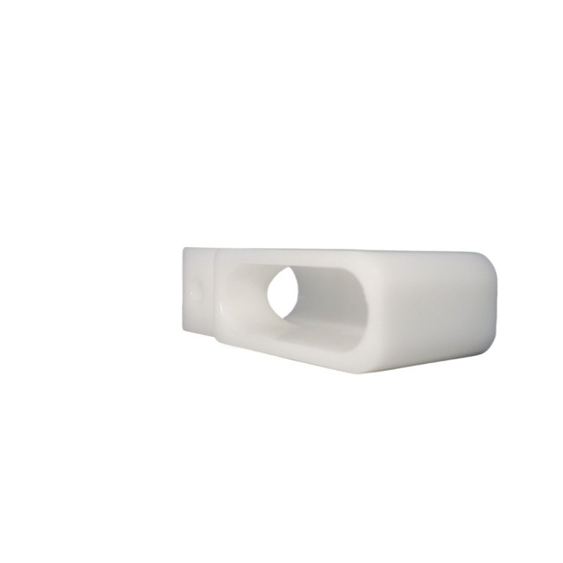 White Delrin Purge Drain Tube CNC Machining Parts for Dental Equipment