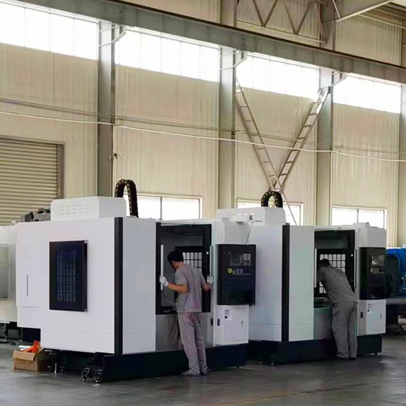 China DONGS Automatic 3 axis Vertical CNC tuning center lathe and milling machine metal mold vertical machining center for sale
