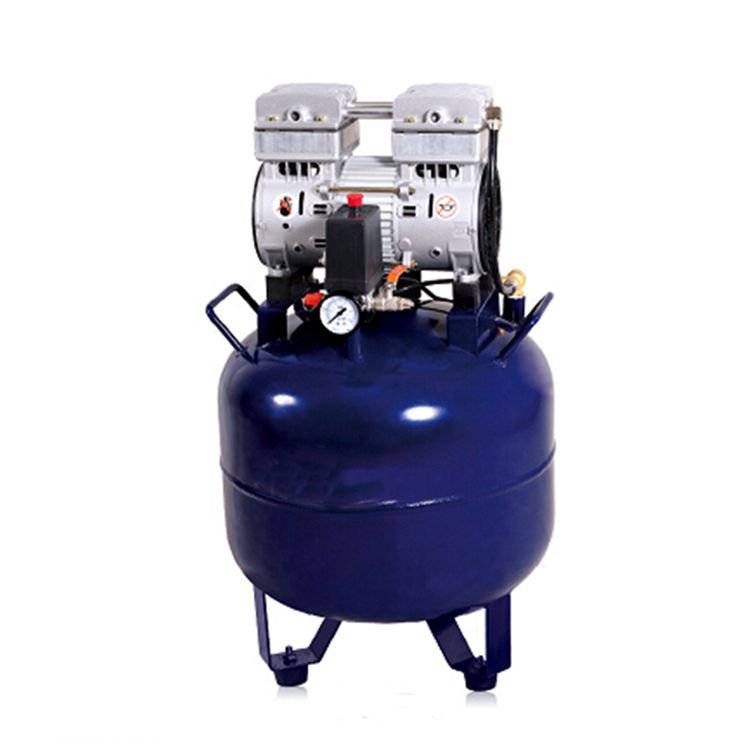 Dental equipment 32 liters silent dental clinic oil free air compressor