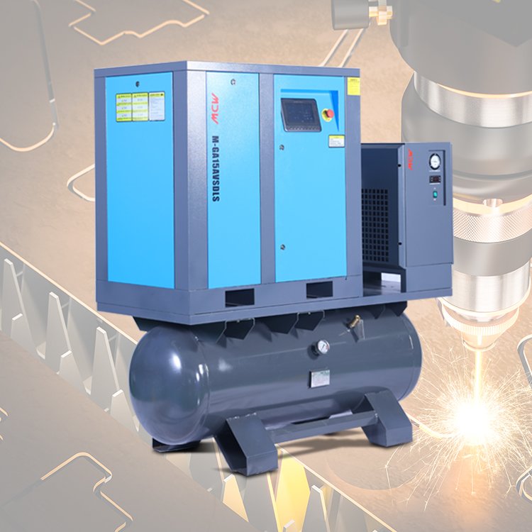All In One Air Compressors 15KW/5.5KW/7.5KW/11KW VSD 380V 50HZ 3 Phase 8 Bar Combined Screw Air Compressors Compressor machinery
