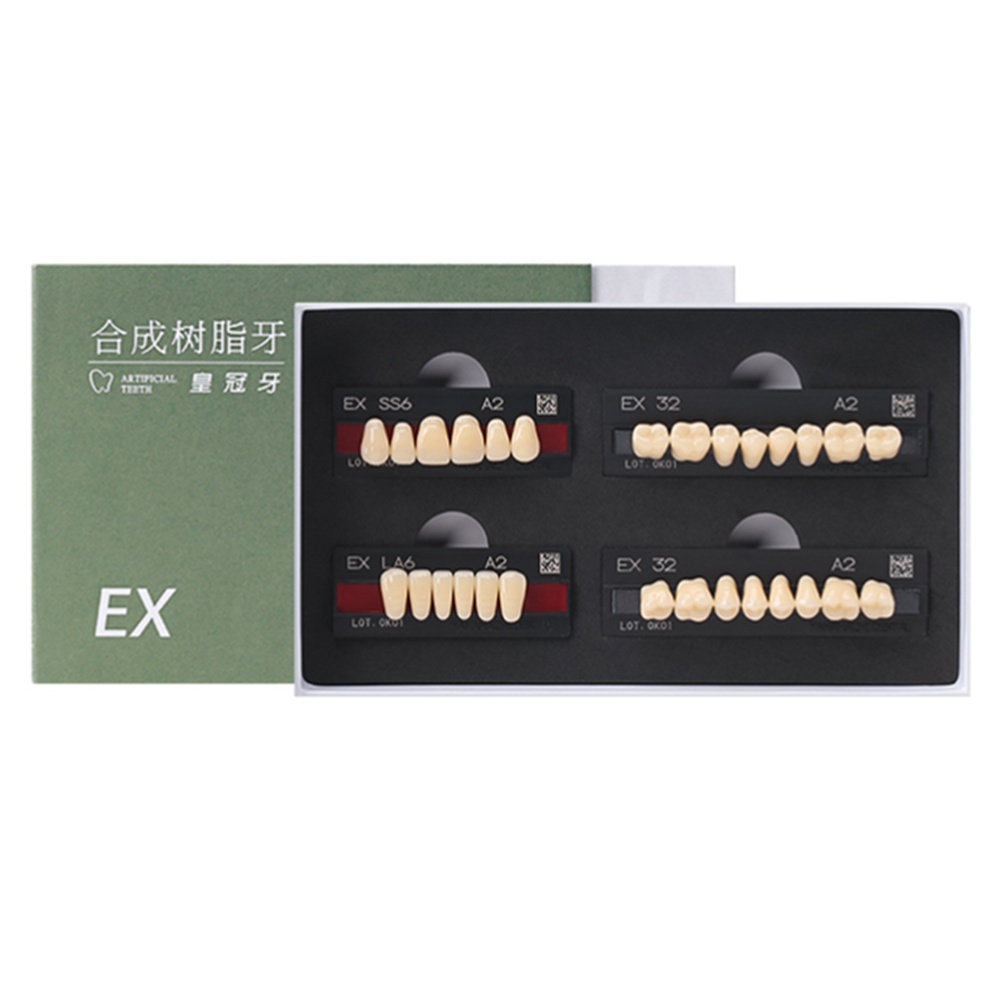 Regular Hard Dentures Synthetic Resin Teeth Artificial Teeth Yamahachi For Dental with CE Approval
