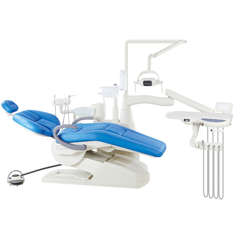 Medical dental equipment, ergonomically designed and comfortably controlled overall dental equipment for adult use