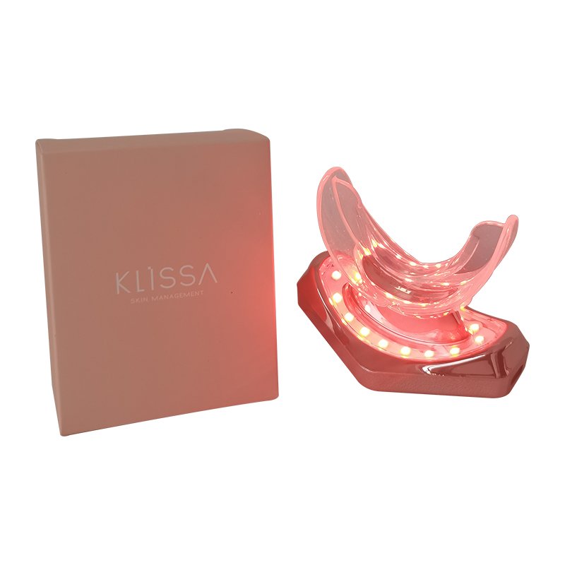 Electric Silicone Lip Plumper Device with LED Light Therapy Soft Safe Lip Care Improving Cleft Lips Tool