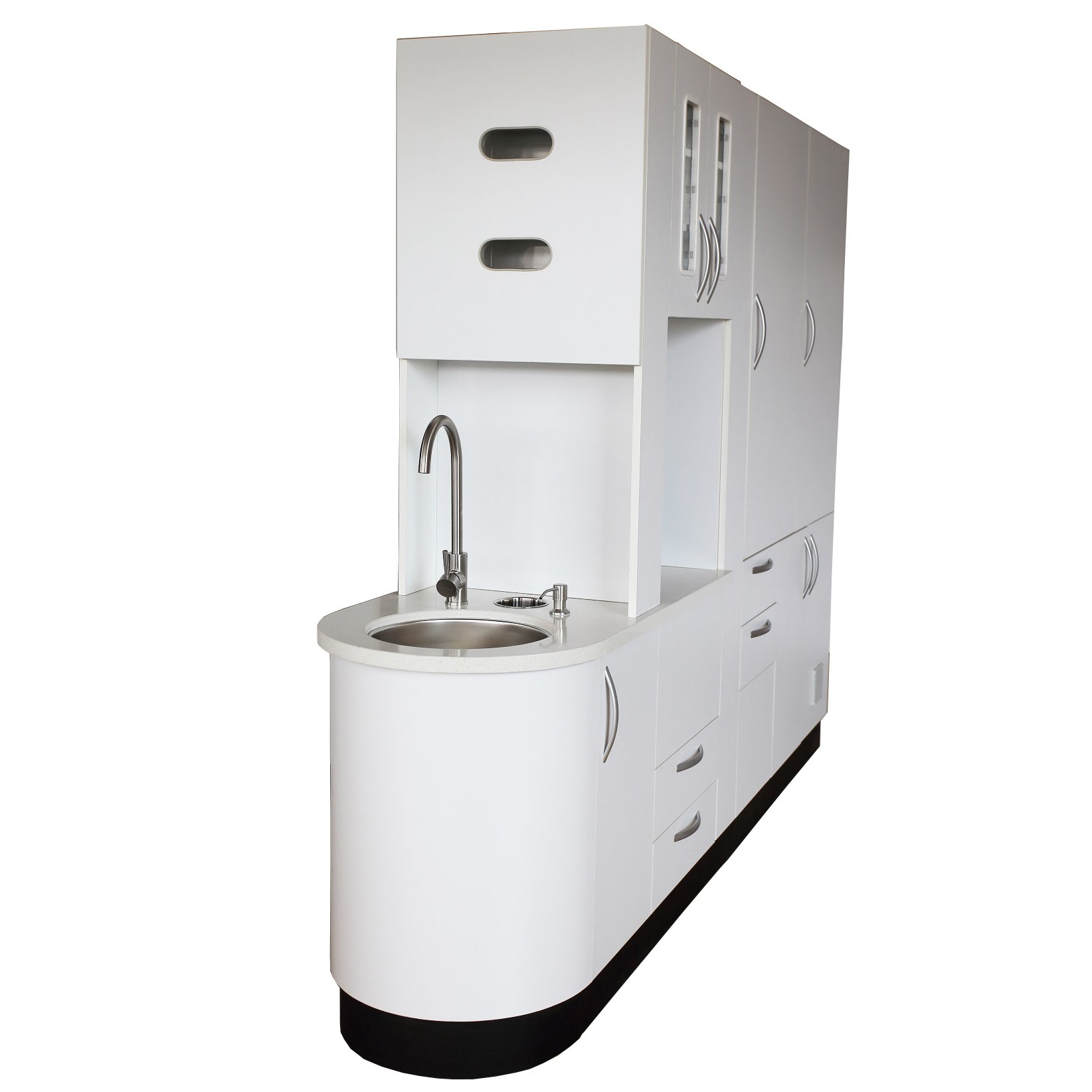 Luxury Clinic Dental Cabinet High Quality Stainless steel sink Dental Cabinet