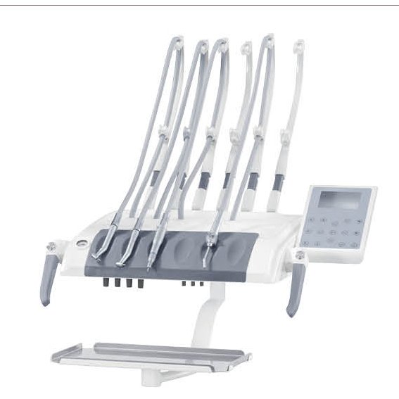 Style Dental Chair Top Mounted Dental Chair Unit for Wholesaler Hot Sale Europe Electric CE Fashion Advanced Dental Machine 1set