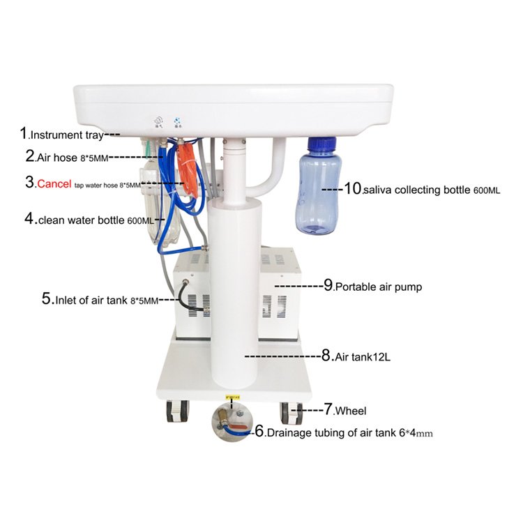 Portable dental portable veterinary dental unit portable dental unit with cavitron dental equipments other dental equipment